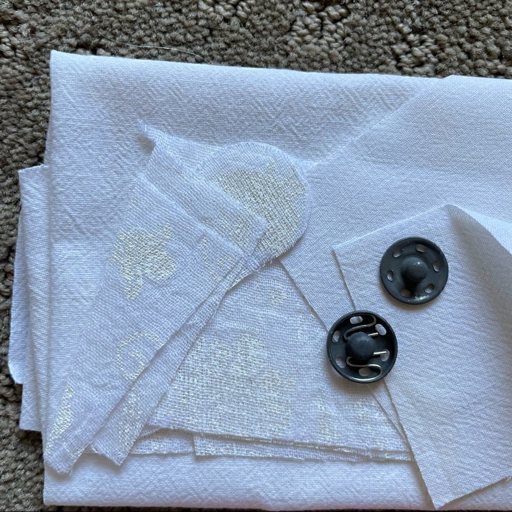 Sewing Project - White Clutch - Picture 3 of 6